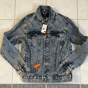 Members Only Blue Lightweight Shirt Jacket